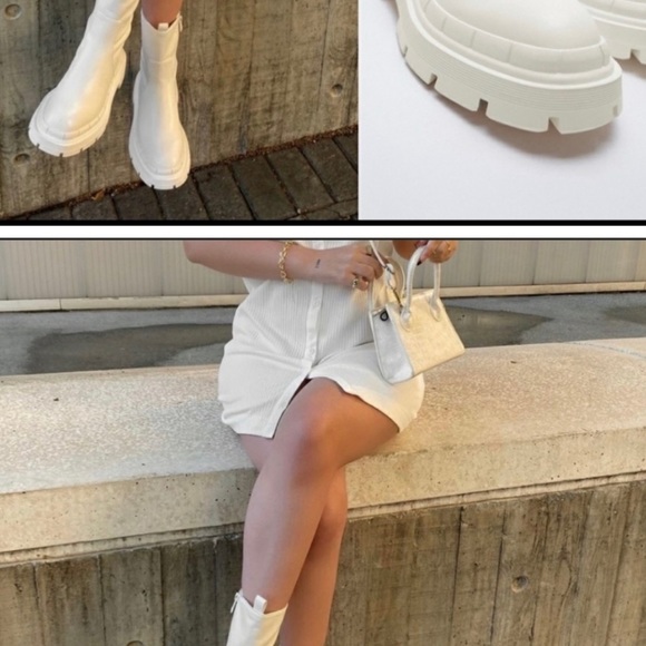 Zara lug sole boots - Picture 2 of 5